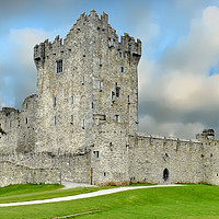 Buy canvas prints of Ross castle Killarney Ireland by Jeff Hardwick