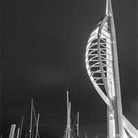 Buy canvas prints of Spinnaker Tower by michael rutter