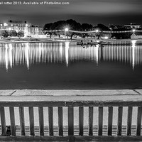 Buy canvas prints of Empty bench by michael rutter