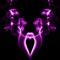 Buy canvas prints of My Smoking Heart Pink by Steve Purnell
