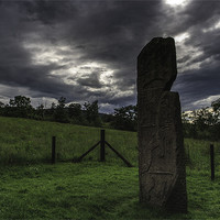 Buy canvas prints of The Maiden Stone by Douglas McMann