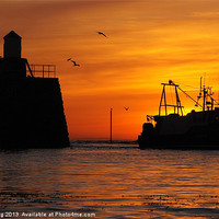 Buy canvas prints of When the boat comes in by Bob Legg