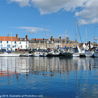 Buy canvas prints of Anstruther Blues by Bob Legg