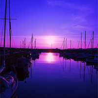 Buy canvas prints of Peaceful Harbour by Bob Legg