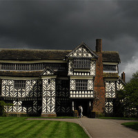 Buy canvas prints of Little Moreton Hall by Ian Young