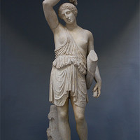 Buy canvas prints of Greek statue by steven sparkes