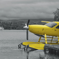 Buy canvas prints of  Loch Lomond Sea Planes' Cessna 208 G-MDJE by Douglas Clark