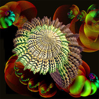 Buy canvas prints of Its life Jim, but not as we know it! by Abstract  Fractal Fantasy