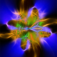 Buy canvas prints of Frac Flower 10 by Abstract  Fractal Fantasy
