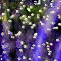Buy canvas prints of Bubble Bokeh by Abstract  Fractal Fantasy