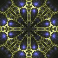 Buy canvas prints of Egyptian Gold by Abstract  Fractal Fantasy