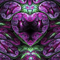 Buy canvas prints of Music Is The Doctor by Abstract  Fractal Fantasy