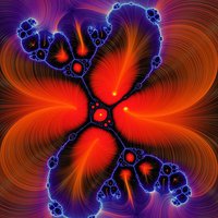 Buy canvas prints of Fractal Feathers by Abstract  Fractal Fantasy