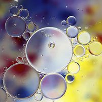 Buy canvas prints of Bubbles Abstract by Abstract  Fractal Fantasy