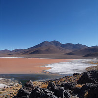 Buy canvas prints of Bolivian Salt Flats by Belinda Cook