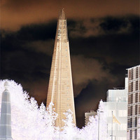 Buy canvas prints of The Shard by Jackie Forrest