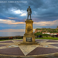 Buy canvas prints of The Captain's View -  Whitby by Cass Castagnoli