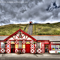 Buy canvas prints of The Little Big Town - Saltburn by the Sea by Cass Castagnoli