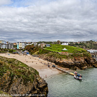 Buy canvas prints of Tenby - Wales by Cass Castagnoli