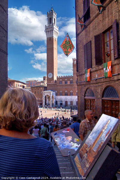 Siena Italy Picture Board by Cass Castagnoli