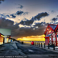 Buy canvas prints of Last Rays of Light - Saltburn-by-the-Sea by Cass Castagnoli