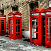 Buy canvas prints of London Calling by Cass Castagnoli