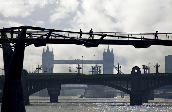 Crossing Bridges Picture Board by Cass Castagnoli