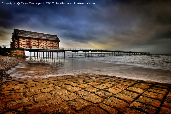 The Awakening - Saltburn-by-the-Sea Picture Board by Cass Castagnoli