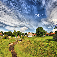 Buy canvas prints of Hutton-le-Hole by Cass Castagnoli