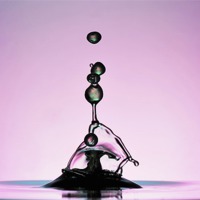 Buy canvas prints of water Drop Splash Art by Terry Pearce