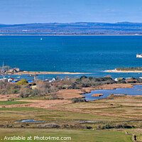 Buy canvas prints of Bembridge Harbour Panorama by Wight Landscapes