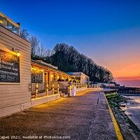 Buy canvas prints of The Hut Colwell Bay by Wight Landscapes