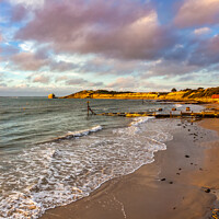 Buy canvas prints of Colwell Bay Beach Isle Of Wight by Wight Landscapes