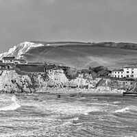 Buy canvas prints of Freshwater Bay Isle Of Wight by Wight Landscapes