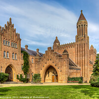 Buy canvas prints of Quarr Abbey Isle Of Wight by Wight Landscapes