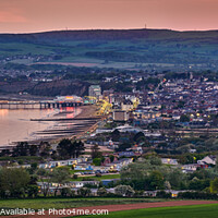Buy canvas prints of Sandown At Night by Wight Landscapes