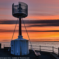 Buy canvas prints of Egypt Point Lighthouse Sunset by Wight Landscapes