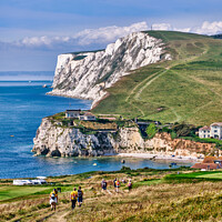 Buy canvas prints of Walk The Wight V by Wight Landscapes