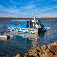 Buy canvas prints of Ilha Deserta Ferry by Wight Landscapes