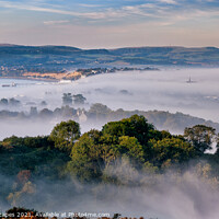 Buy canvas prints of Sandown Cloud Inversion  by Wight Landscapes