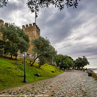 Buy canvas prints of Castelo de S. Jorge Lisbon by Wight Landscapes