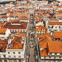Buy canvas prints of Streets Of Lisbon by Wight Landscapes