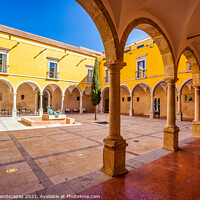 Buy canvas prints of Convent Cloisters Tavira by Wight Landscapes