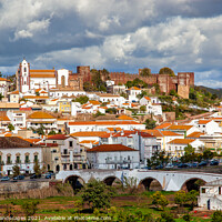 Buy canvas prints of Silves Algarve Portugal by Wight Landscapes