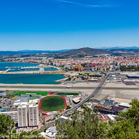 Buy canvas prints of Gibraltar Airport by Wight Landscapes