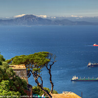 Buy canvas prints of Straits Of Gibraltar by Wight Landscapes