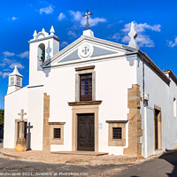 Buy canvas prints of Hermitage of Our Lady of Pé da Cruz by Wight Landscapes
