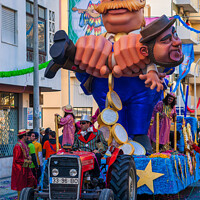 Buy canvas prints of Loule Carnival #1  by Wight Landscapes