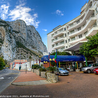 Buy canvas prints of Caleta Hotel Gibraltar by Wight Landscapes