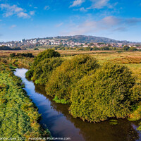 Buy canvas prints of Brading Marsh by Wight Landscapes